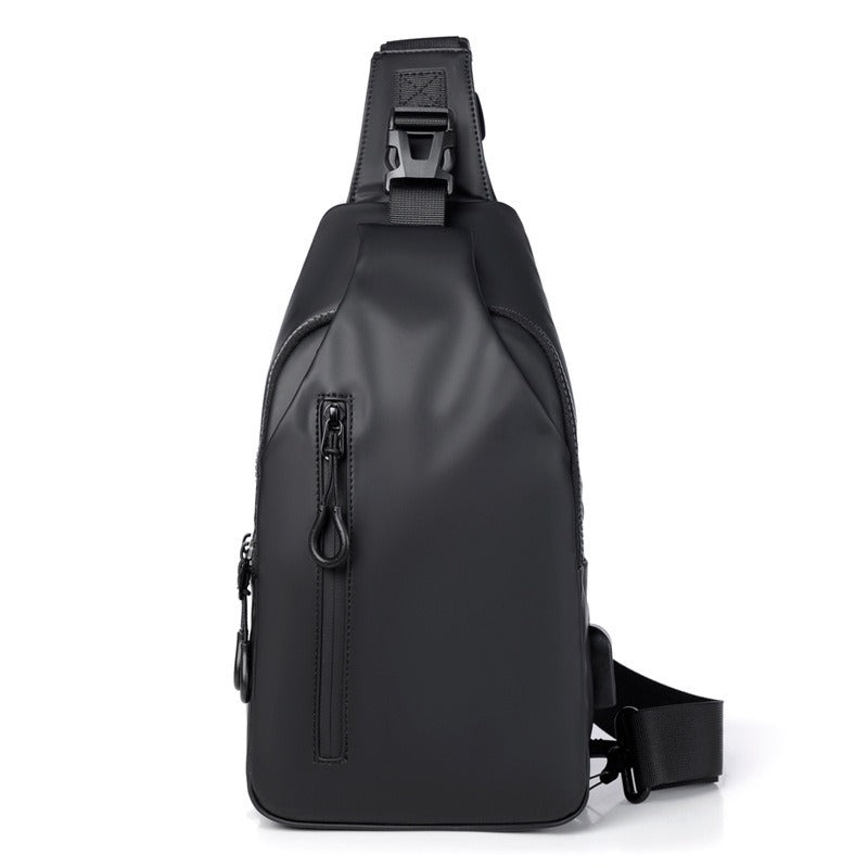 Outdoor Large Capacity Messenger Bag Men Chest Bag Simple Fashion Men Bag Shoulder Bag - V.I.P Digital Presence