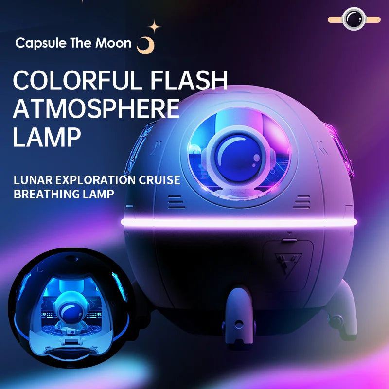 Portable Astronaut Humidifier with LED Light and Aroma Diffuser - USB Powered for Clean and Hydrated Air Cute Aesthetic Stuff - V.I.P Digital Presence