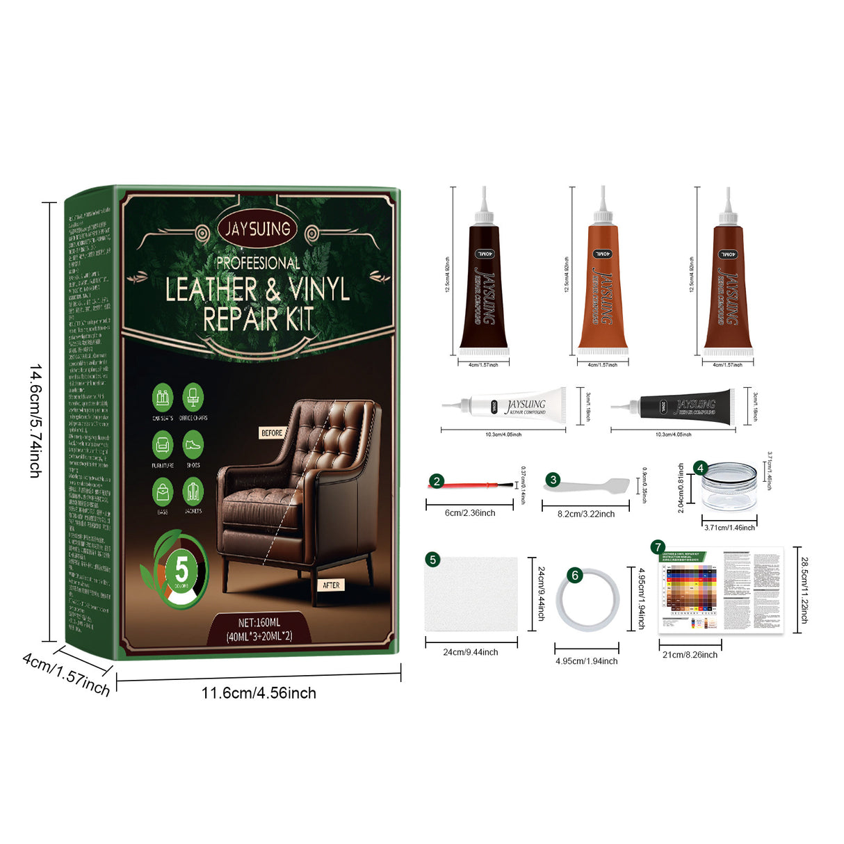Furniture Leather Restoration Kit, Furniture Sofa Leather Bag Renovation Anti-Cracking Maintenance Care - V.I.P Digital Presence