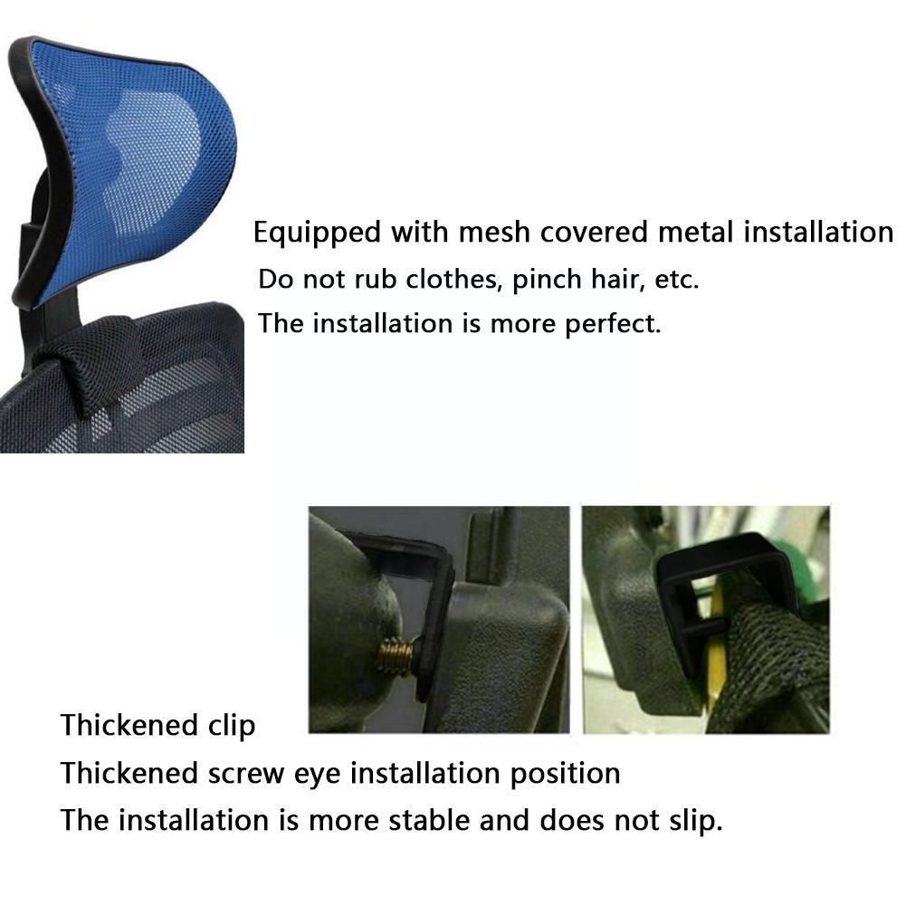 Computer Chair Headrest Office Pillow Height Adjustment Chair Back - V.I.P Digital Presence