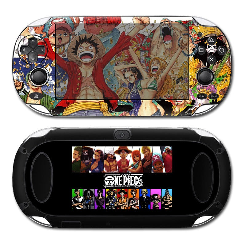 Pegatina PSV1000 de anime para PS Vita1000, pegatina de máquina a color de dibujos animados, película protectora mate para el cuerpo