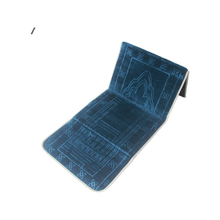 Flannel Fabric Portable Qibla Blanket Folding Worship Blanket Prayer Mat - V.I.P Digital Presence