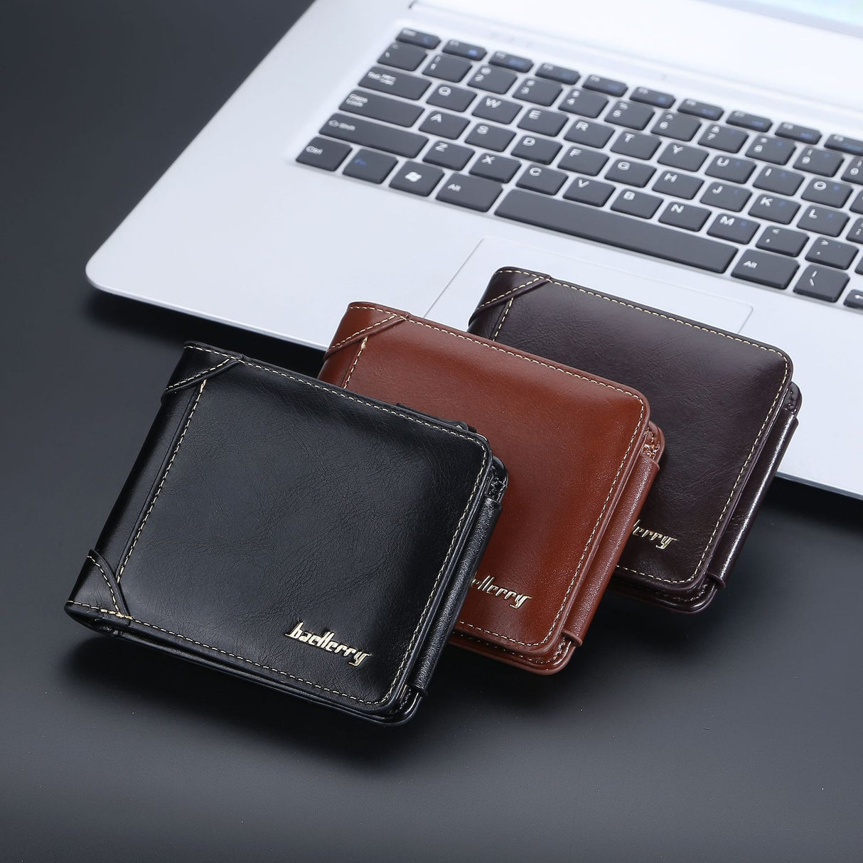 Wallet Men's Short Multi Card Position Three Fold Zipper Zero Wallet Fashion Thin Card Bag Men - V.I.P Digital Presence