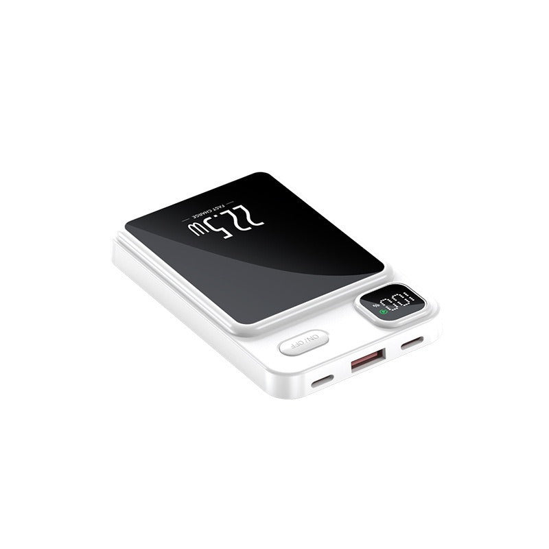 22.5W fast charging wireless power bank wireless magnetic suction mobile power supply ultra-thin lightweight and compact - V.I.P Digital Presence