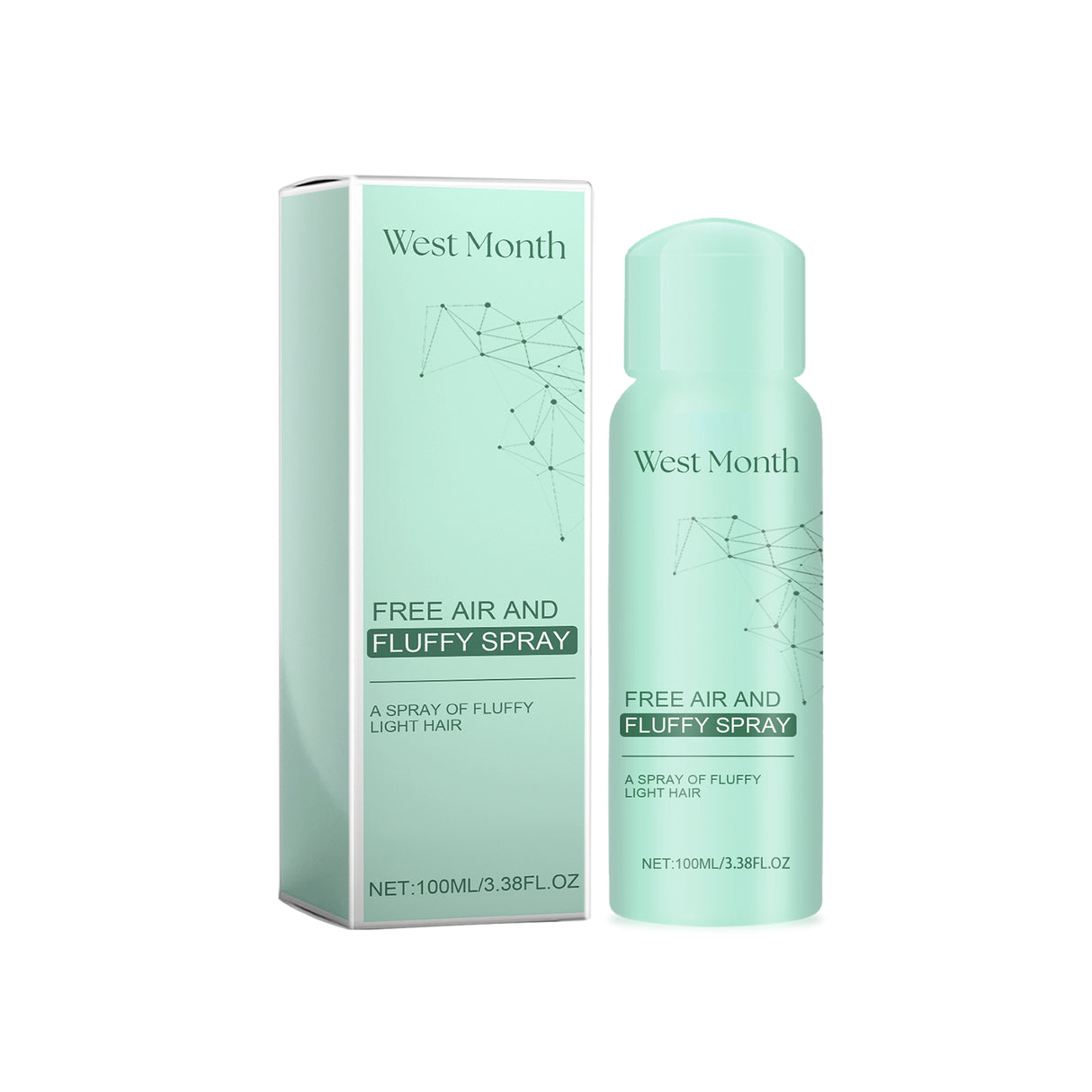 Free Air And Fluffy Spray, Lazyless Leave-In Spray Hair Feels Fluffy And Not Greasy - V.I.P Digital Presence