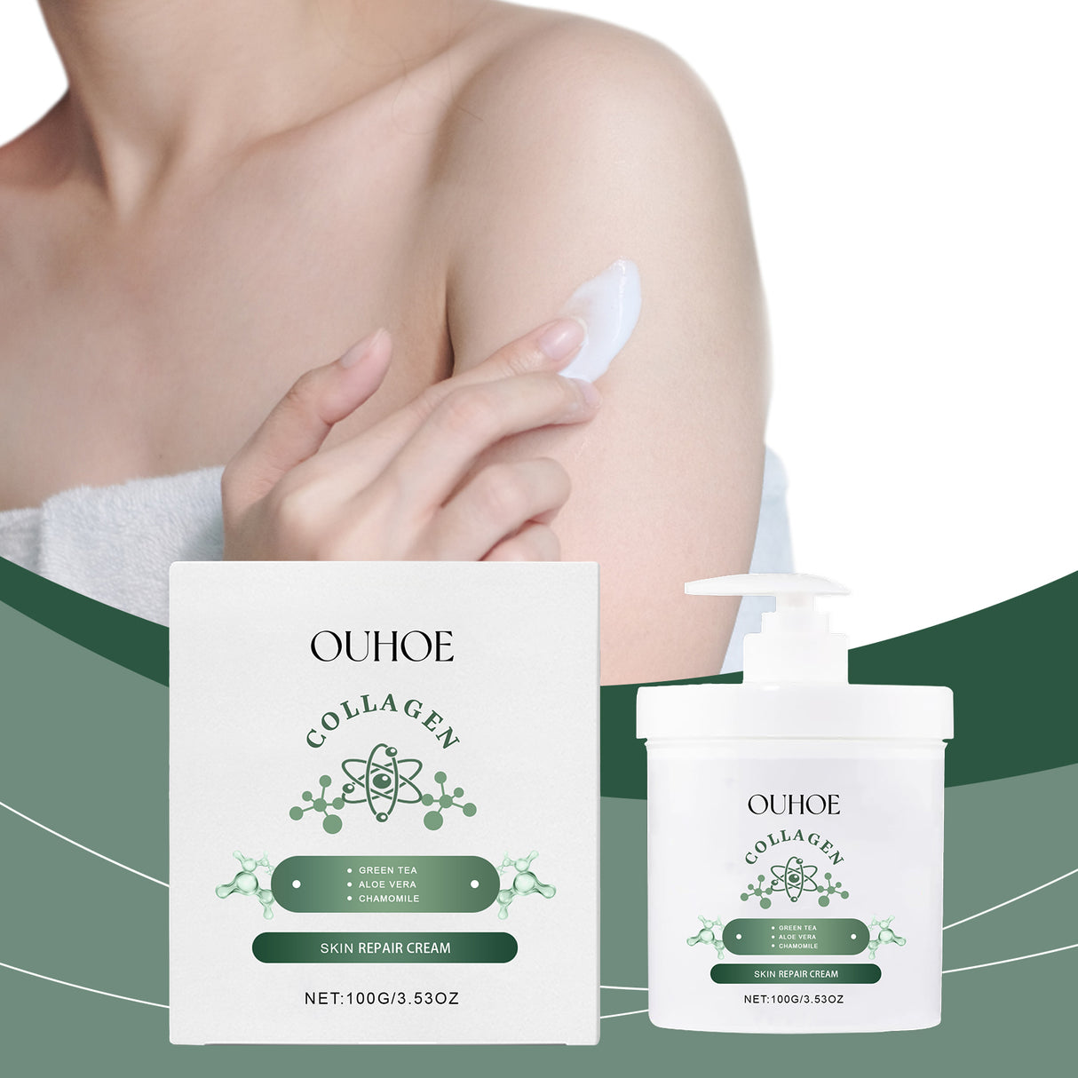 Collagen Hydrating Cream Moisturizes And Gently Repairs Dry Skin With A Refreshing And Smooth Moisturizing Body Cream - V.I.P Digital Presence