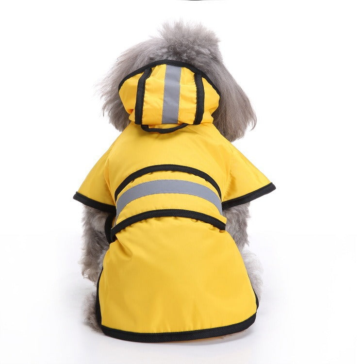 Dog Raincoat Reflective Dog Clothes Small Dog Bibi Teddy Four Seasons Universal Raincoat Pet Supplies - V.I.P Digital Presence