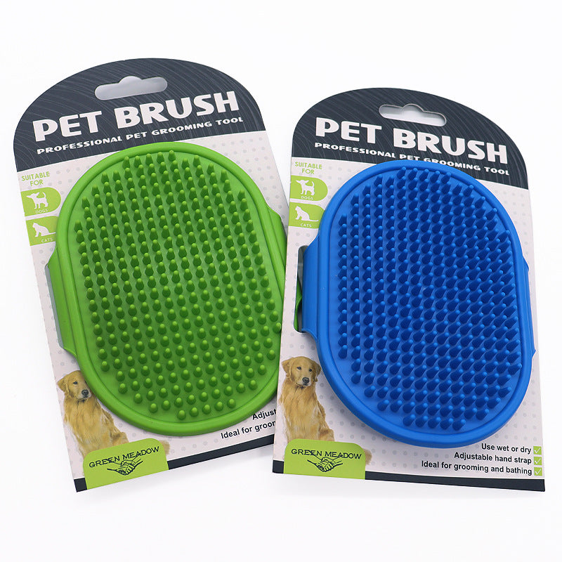 Soft Rubber Dog Cat Brush Pet Bath Silicone Comb Massage Comb Hair Remover Pet Supplies Dog Grooming Wash Cleaning Equipment - V.I.P Digital Presence