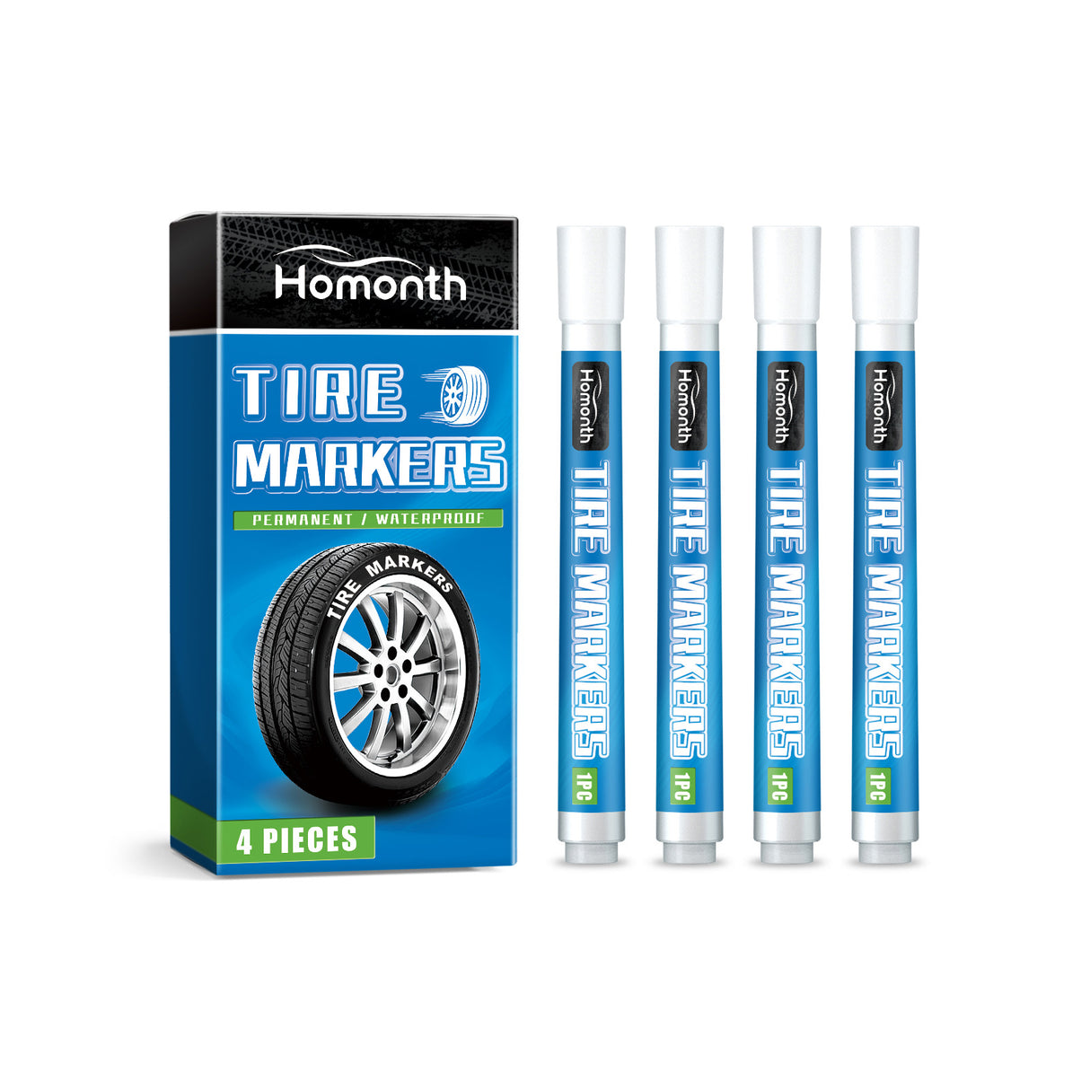 White Tire Paint Pen Car Tire Paint Pen Does Not Fade Color Creative Diy Oil Pen - V.I.P Digital Presence