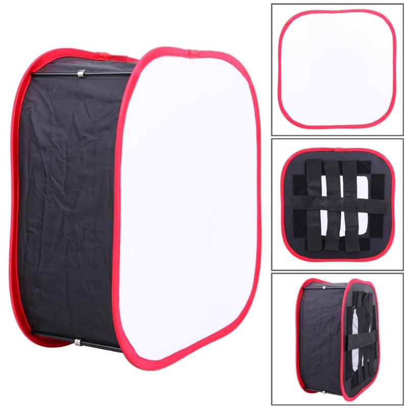 Universal Foldable Collapsible Portable Softbox Diffuser LED Soft Lamp Light Cover Box Digital Camera Photography Studio Tools