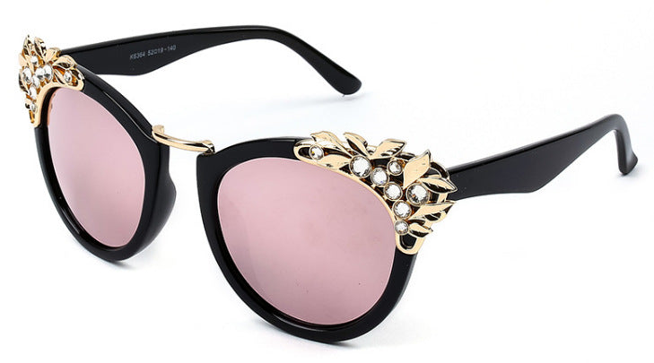 Fashion Luxury Rhinestone Cat Eye Sunglasses Women Brand Designer Mirror Lens Eyewear Men Sun Glasses Shades UV400 Oculos - V.I.P Digital Presence