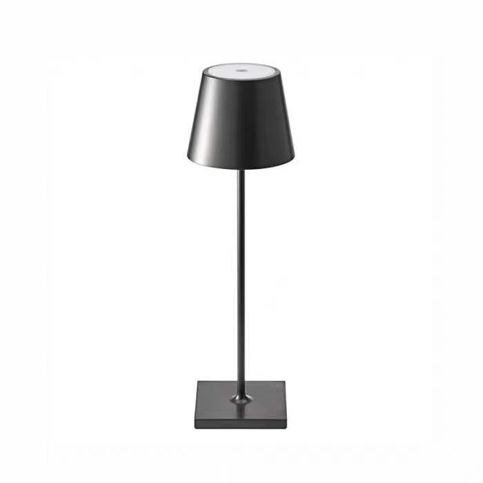 Nordic charging iron art high footed cup table lamp, bedroom bedside touch creative small night light, modern and simple living room night light - V.I.P Digital Presence