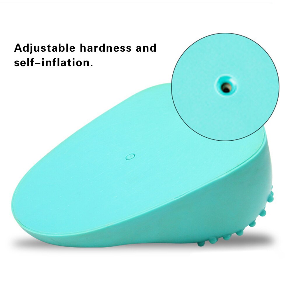 Masajeador de columna cervical, almohada de masaje, corrector de tracción, protector de cuello para aliviar el dolor de hombros y cuello, almohada de reparación rígida.