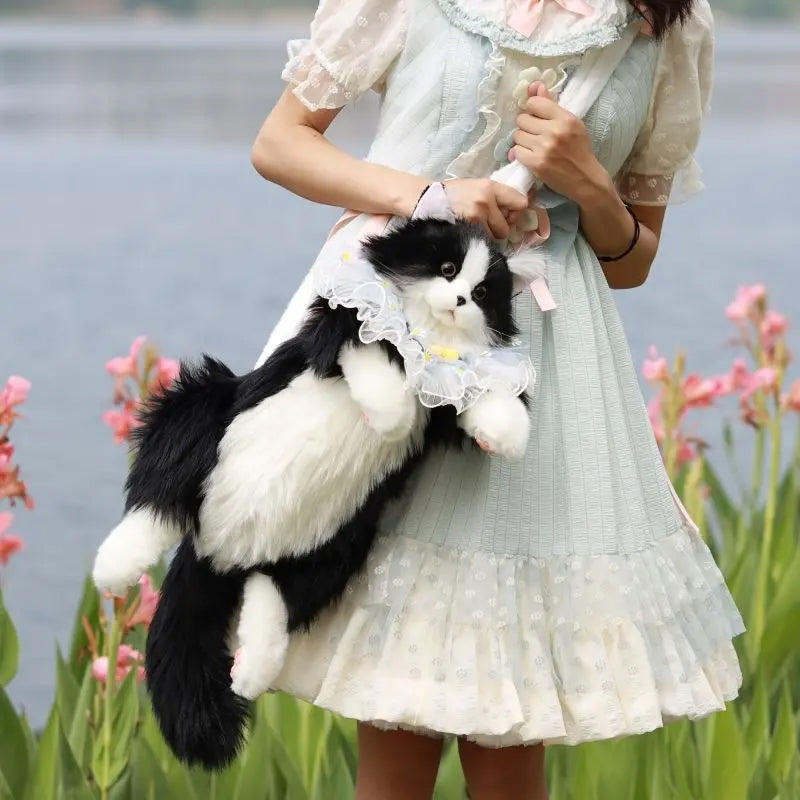 Handmade plush cat backpacks: super cute, trendy. Great bday gifts or toys, doubles as a cat - themed shopping bag! - V.I.P Digital Presence