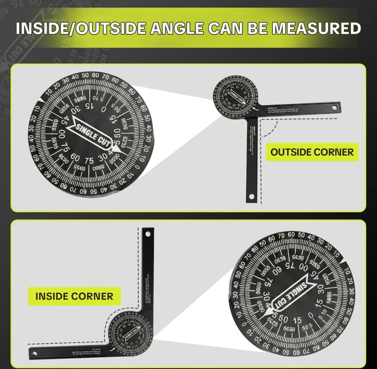AnglePro Miter Saw Protractor