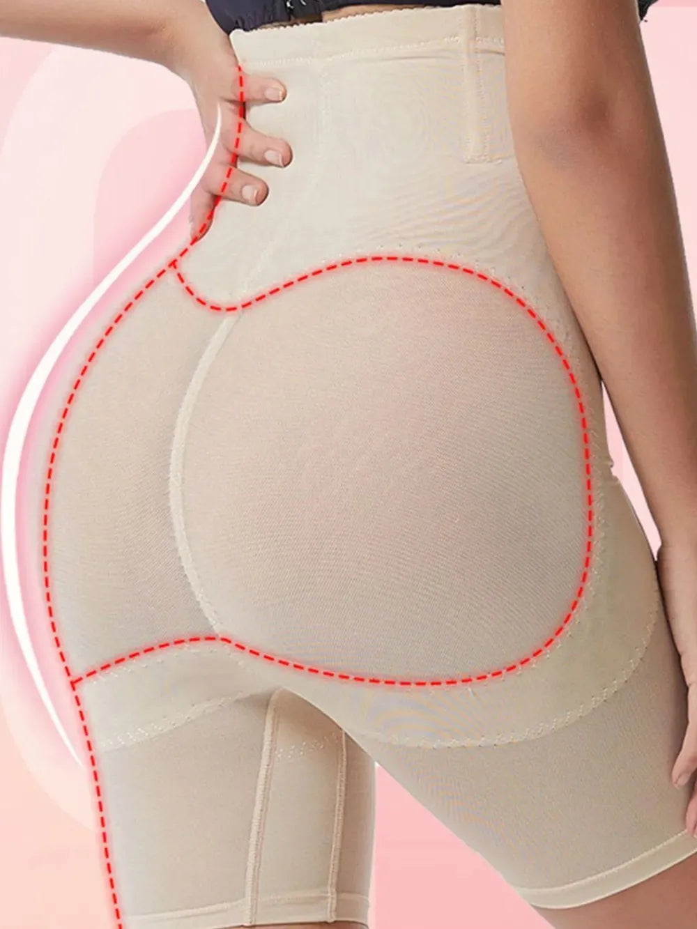 Full Size High Waist Butt Lifting Shaping Shorts - V.I.P Digital Presence