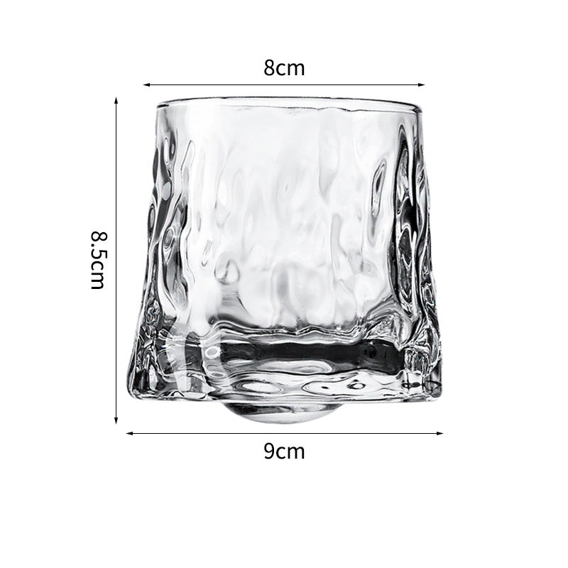 Hand drawn rotating glass cups multiple multi-purpose whiskey glasses rotating glass cups - V.I.P Digital Presence
