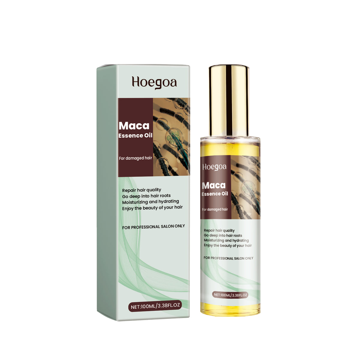 Maca Essence Oil, Moisturize Dry Hair Tail Dry Fragrance Strong And Smooth Hair Care - V.I.P Digital Presence