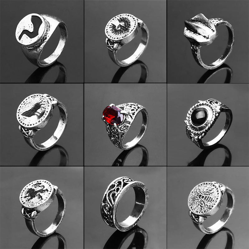 Dark Souls Ring European and American Fashion Retro Style Ring - V.I.P Digital Presence