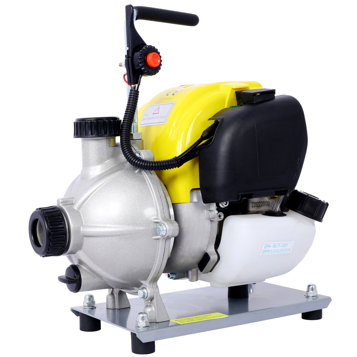 38CC four stroke gasoline water pump, 1.5-inch portable gas powered water pump, commercial engine water pump, 8500r/min - V.I.P Digital Presence