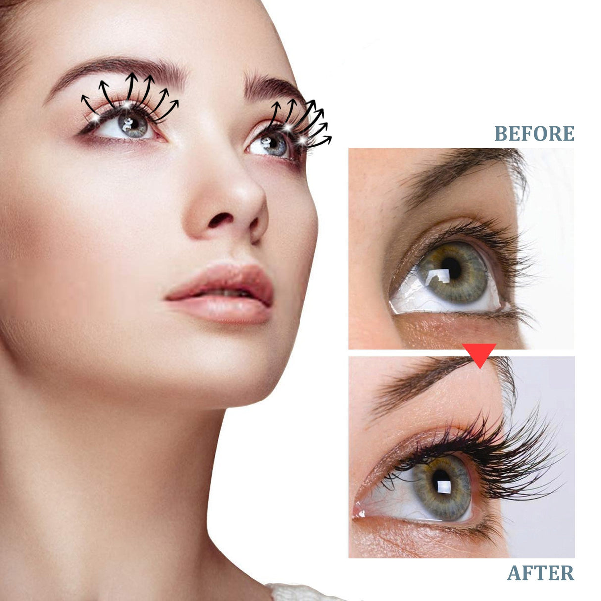 EELHOE Mascara Black Curling Eyelash Eyebrow Natural Beauty Mascara Moisturizing Traceless Long Lascara - V.I.P Digital Presence