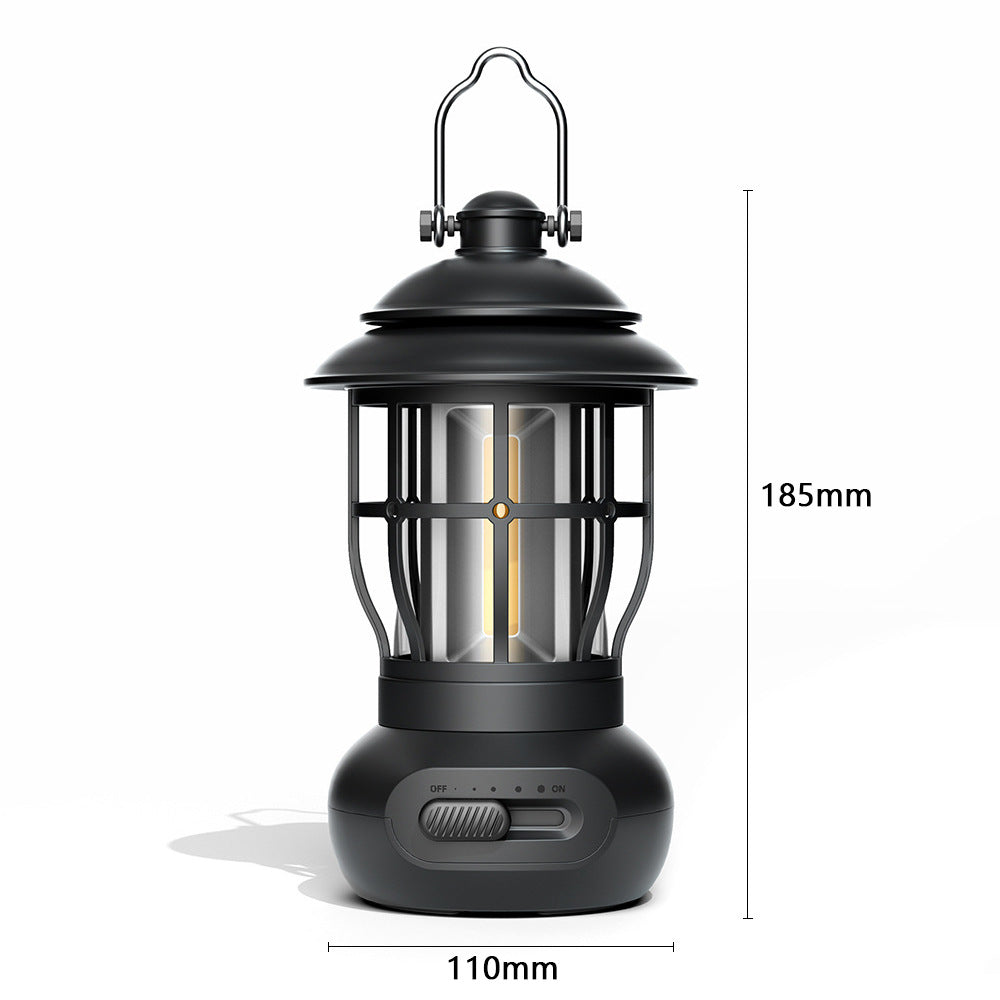 Camping Ligjt Outdoor Ambience Lighting Camping Light Vintage Horse Light Gift USB Charging Tent Camp Lamp - V.I.P Digital Presence