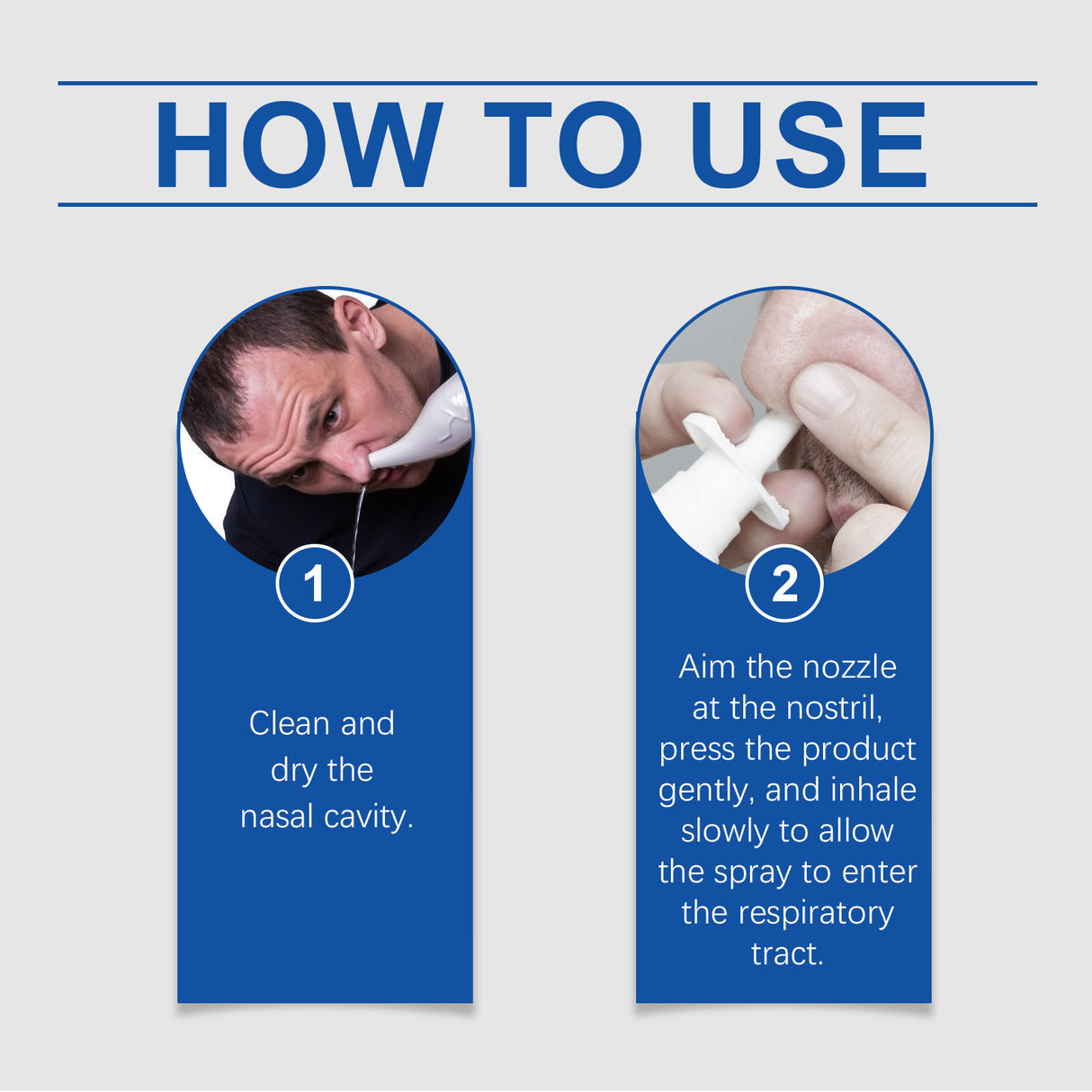 Men's Care Nasal Spray Gentle Care For Men's Body Soothing Daily Nasal Spray - V.I.P Digital Presence