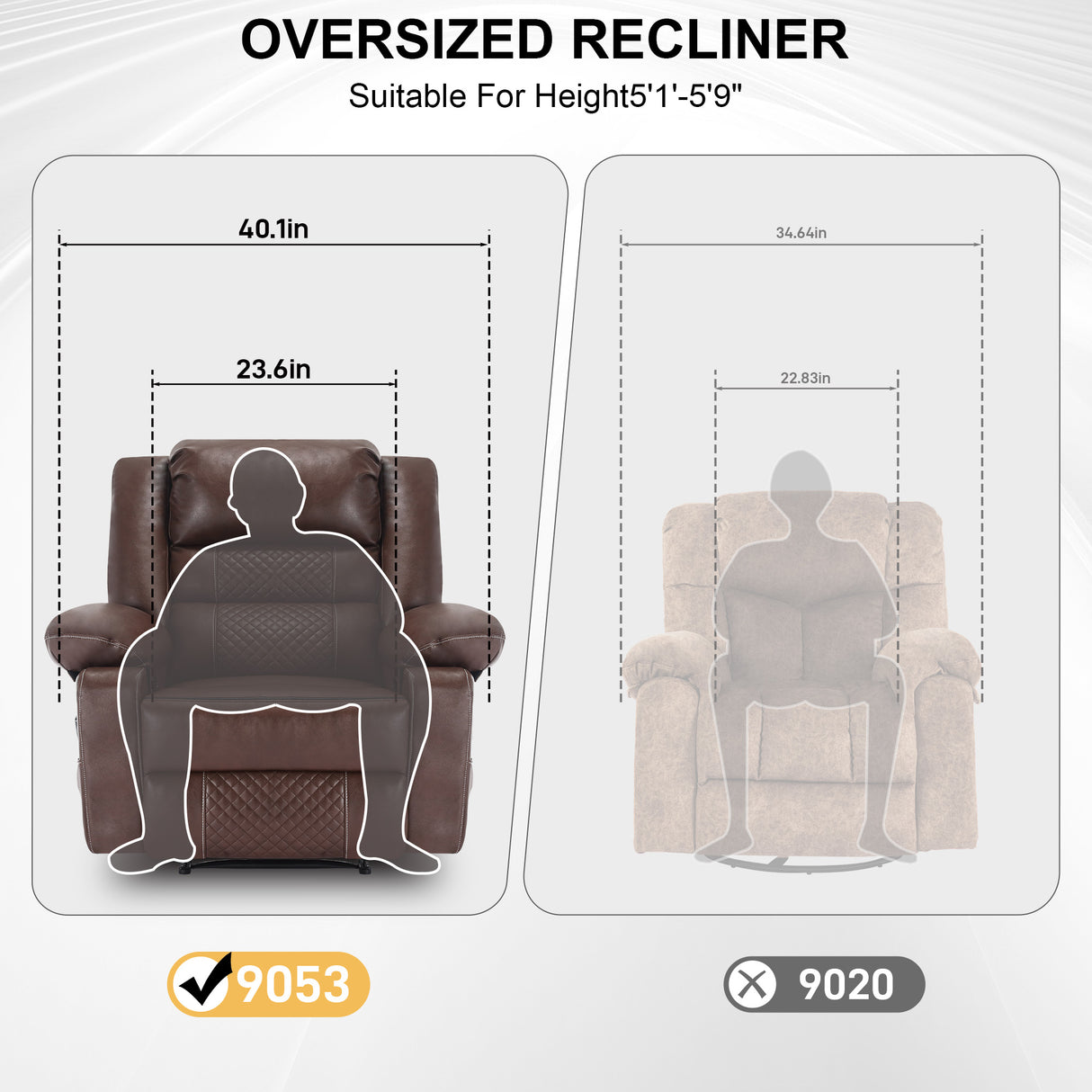 Breathable Leather Massage Recliner Chair Manual Living Room Reclining Sofa - V.I.P Digital Presence