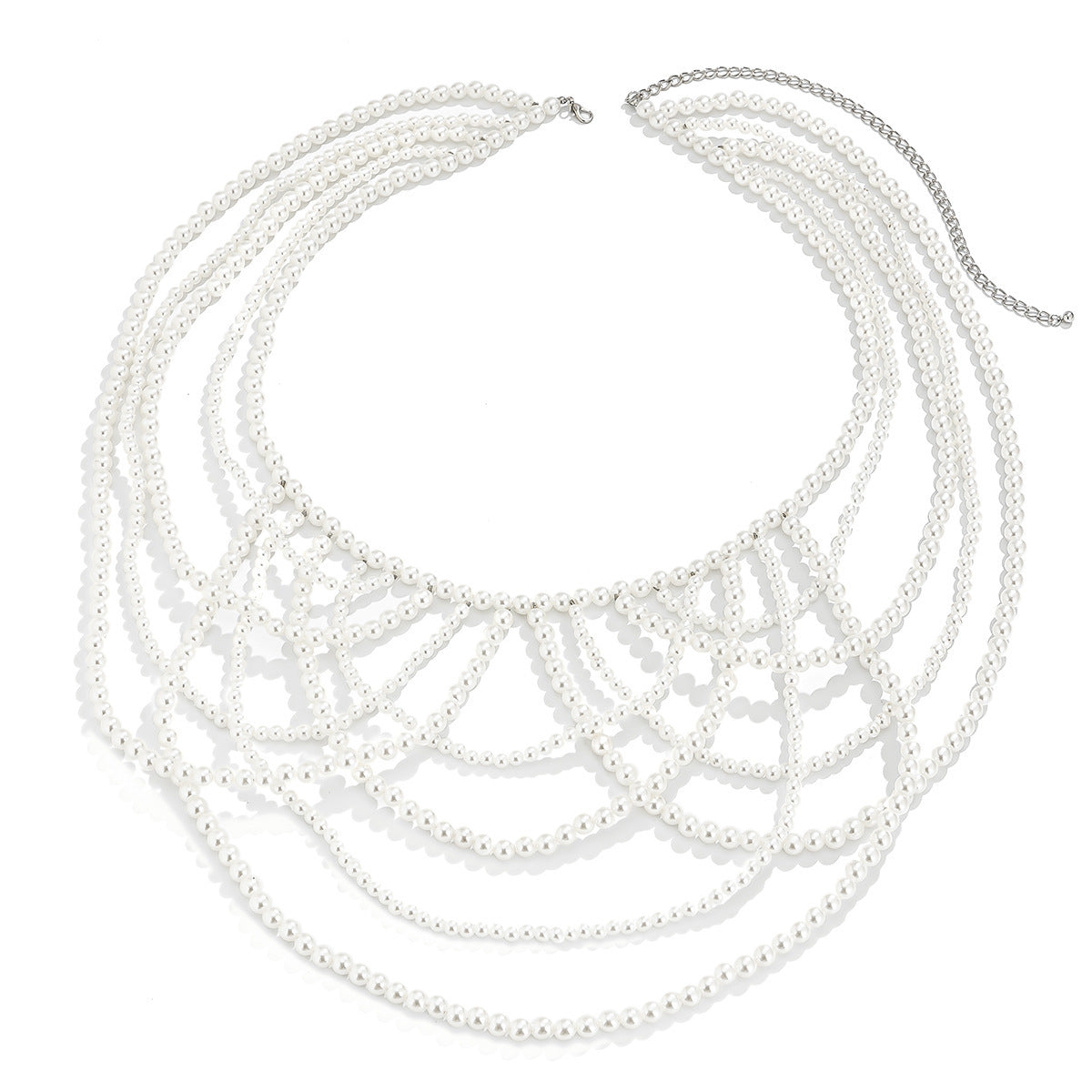 Minimalist party butterfly corset chain women's body chain imitation pearl tassel waist chain shoulder chain jewelry - V.I.P Digital Presence