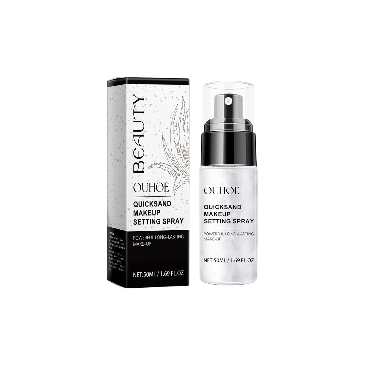Quicksand Setting Spray Natural Lightweight Multi-Effect Moisture Moisture Mist Refreshing Portable Makeup Spray - V.I.P Digital Presence