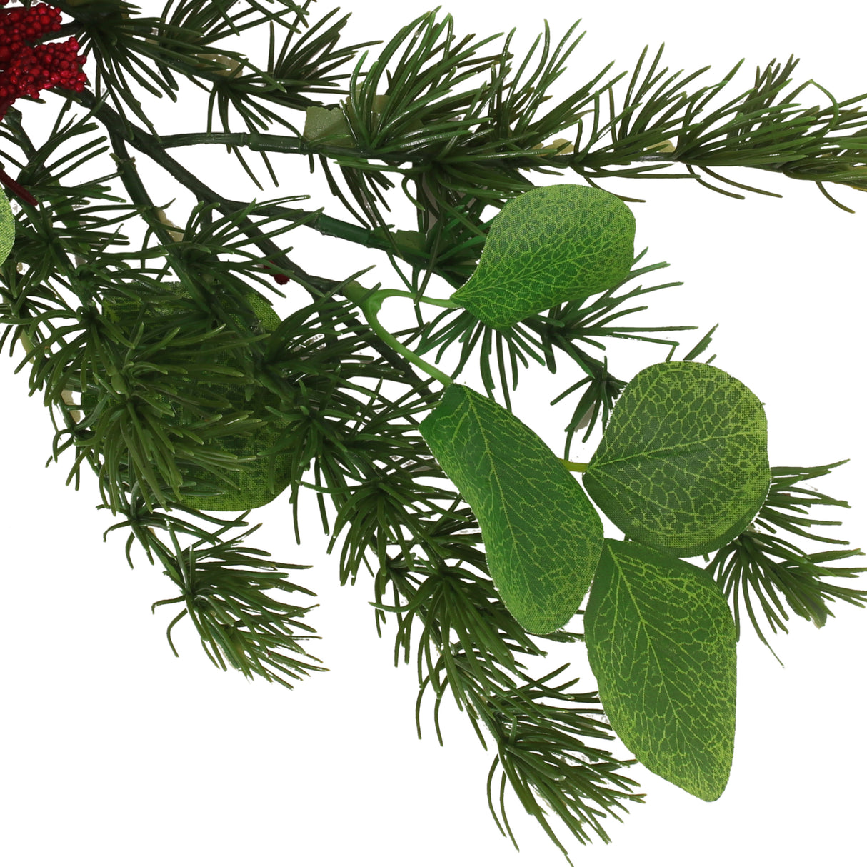 5' LEAVES/BERRY GARLAND - V.I.P Digital Presence