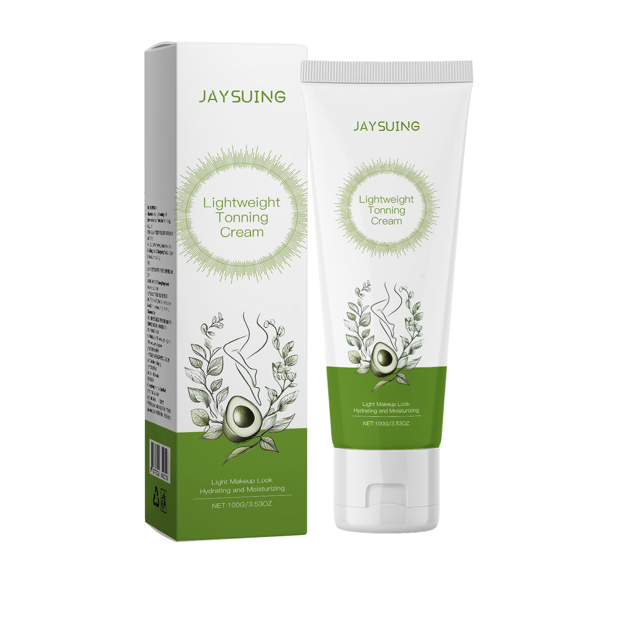 Crema correctora delicada e hidratante natural que aclara las líneas finas y la piel.