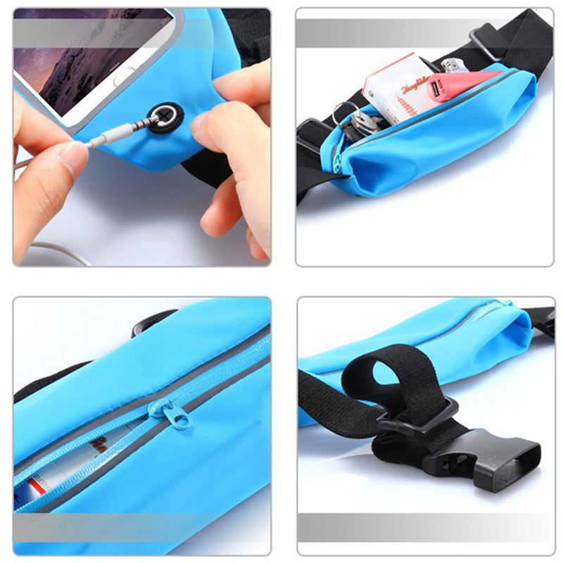 Case For Meizu m3 note U10 m3s Sports Belt Running Waist Bags Waterproof Fanny Pack Workout Cover Gym Case For Maze m3 note u10 - V.I.P Digital Presence