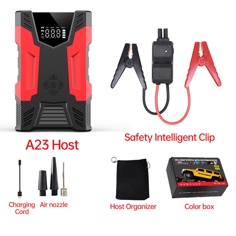 12V Lithium Booster Jump Starter and Air Compressor - V.I.P Digital Presence