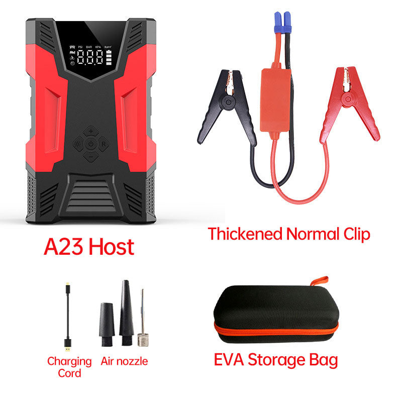 12V Lithium Booster Jump Starter and Air Compressor - V.I.P Digital Presence