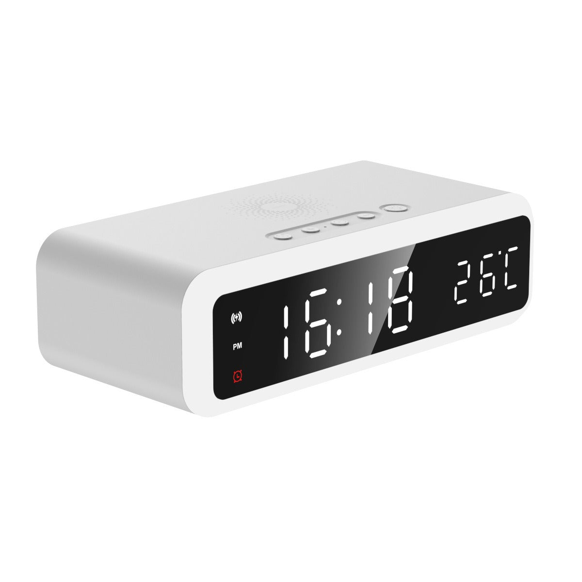 New clock thermometer wireless charging 15W mobile phone wireless charging multifunctional digital alarm clock wireless charging - V.I.P Digital Presence