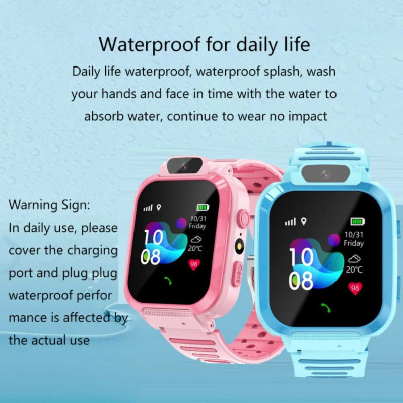 Children's Smart Phone Watch Waterproof Q12 English Multi Language GPS Positioning - V.I.P Digital Presence