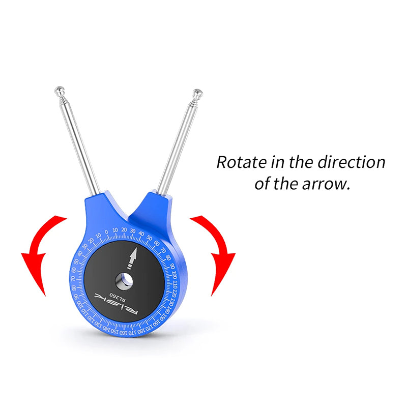 RISK Road Bicycle Airship - Fitting Knee Joint Angle Measuring Protractor for Bike Riding Posture - V.I.P Digital Presence