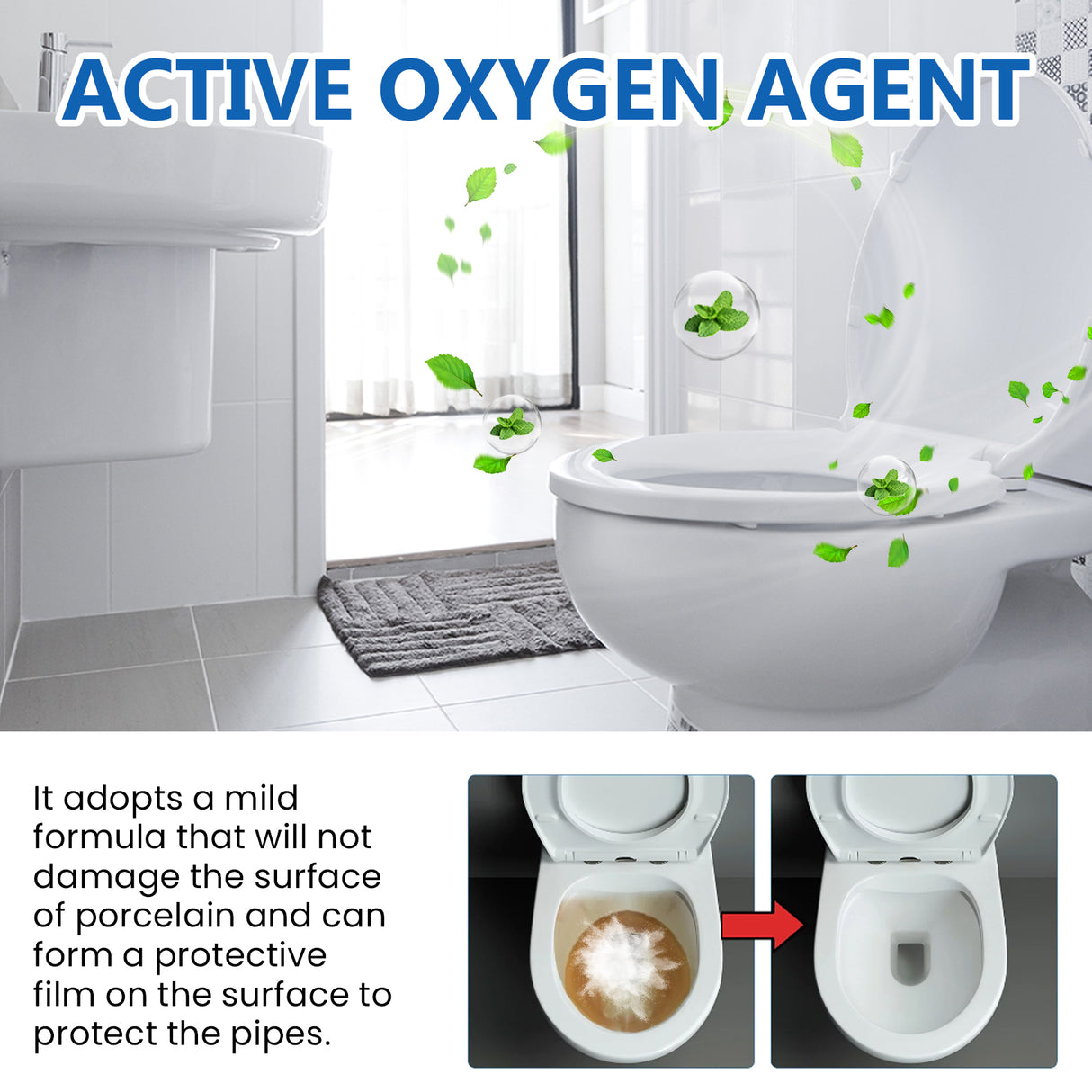 Multifunctional Cleaner, Toilet Toilet Deodorizing And Descaling Kitchen Stove Wash Basin Oil Descaling Agent - V.I.P Digital Presence