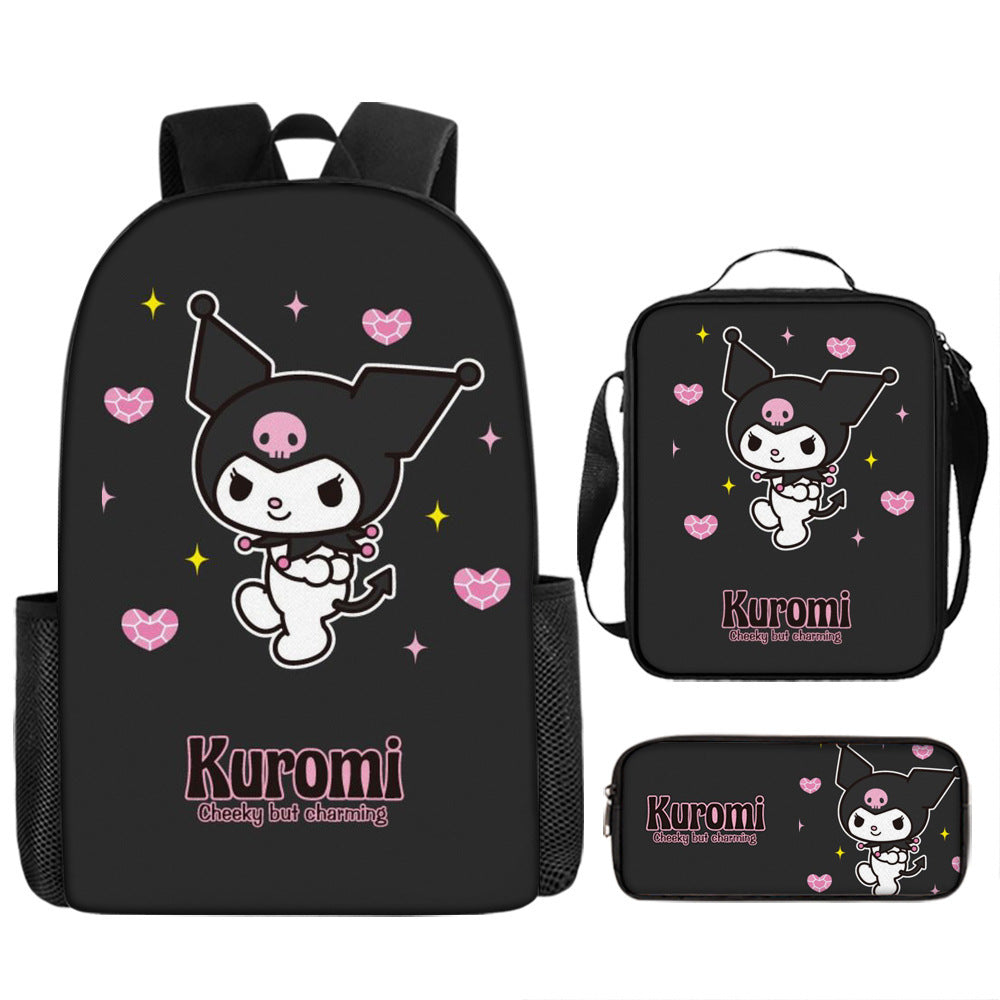 New Cartoon School Bag Printing Custom Bookbag High Quality Backpack Pencil Cases Kids Bags For Girls - V.I.P Digital Presence