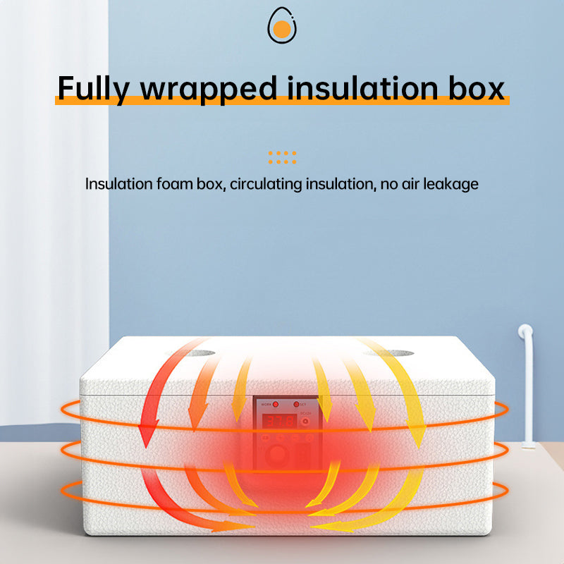 24 - hr Thermostatic Small Poultry Incubator. Biomimetic Waterbed. Auto & Smart. For Chick, Duck & Goose Eggs - V.I.P Digital Presence