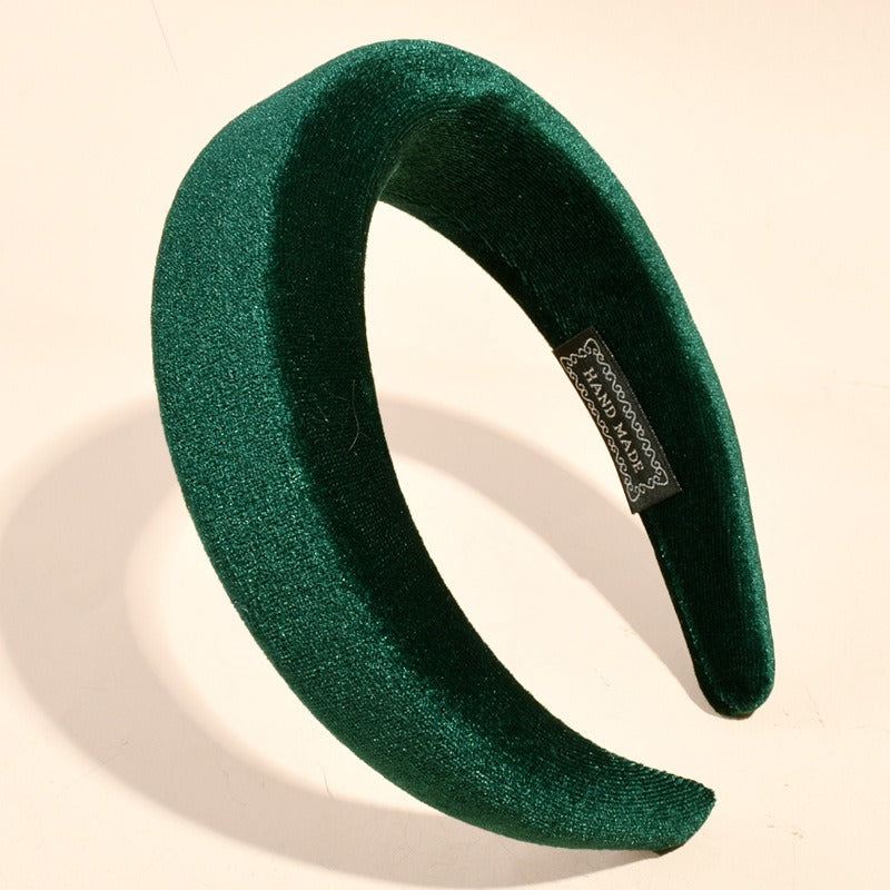 Milk Silk Face Wash Hair Band Velvet Sponge Hair Band Thickened Velvet Black Headband for Women - V.I.P Digital Presence