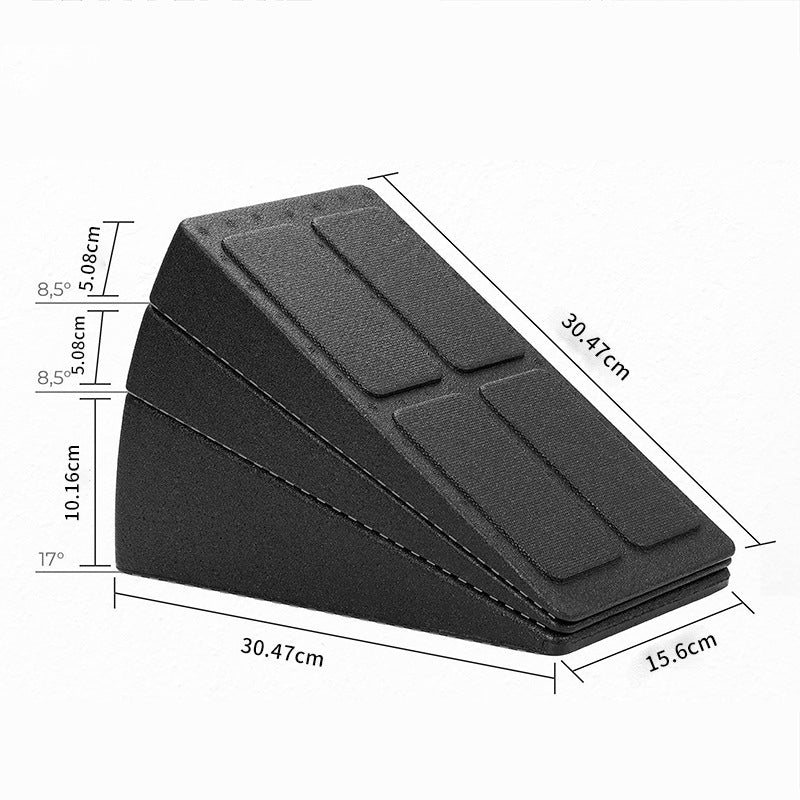 Tilt Pedal Stretching Board Yoga Fitness Squat Foot Mat Leg Stretching Tilt Board Adjustable 3-Piece Set - V.I.P Digital Presence