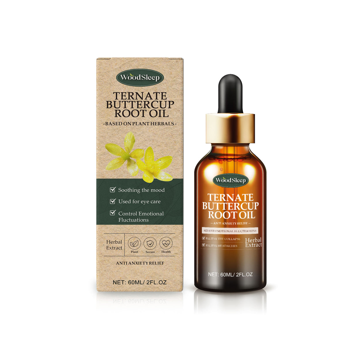 Goldenseal Root Plant Sleep Essential Oil, Gentle Plant Ingredients Massage Treatment To Help Relax Sleep - V.I.P Digital Presence