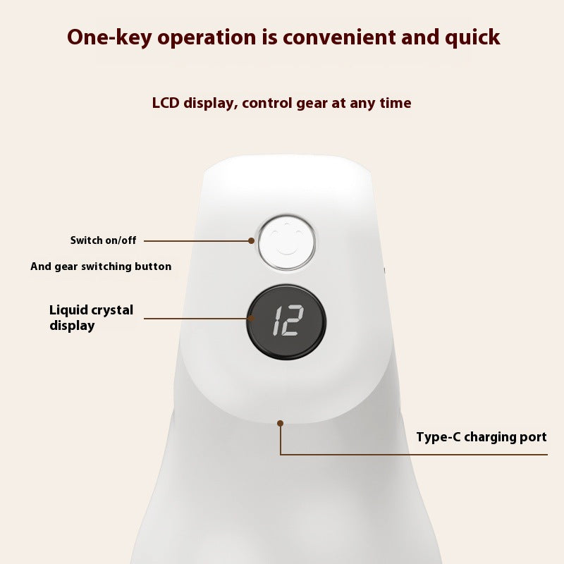 Fat pushing machine, handheld portable massager, massage stick, neck, waist, shoulder kneading, fascia gun, body beauty device - V.I.P Digital Presence