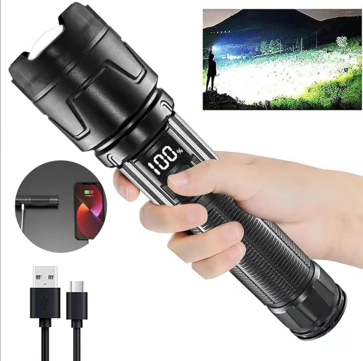 BrightCharge 2-in-1 Flashlight