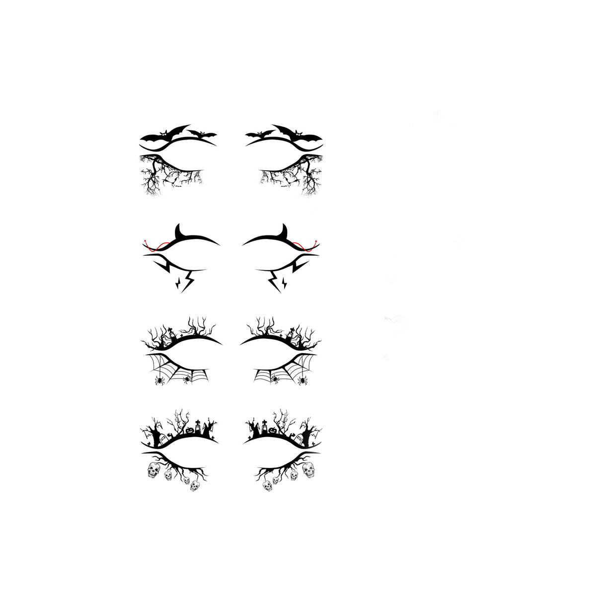 Halloween Eyeliner Stick Scary Fashion Party Makeup Kit Bat Spider Decorative Eyeliner Eyeshadow Stick - V.I.P Digital Presence