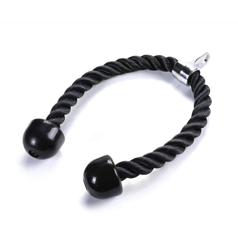 Triceps trainer biceps pull rope single double-headed rope down pull rope gantry fitness down pressure rope - V.I.P Digital Presence