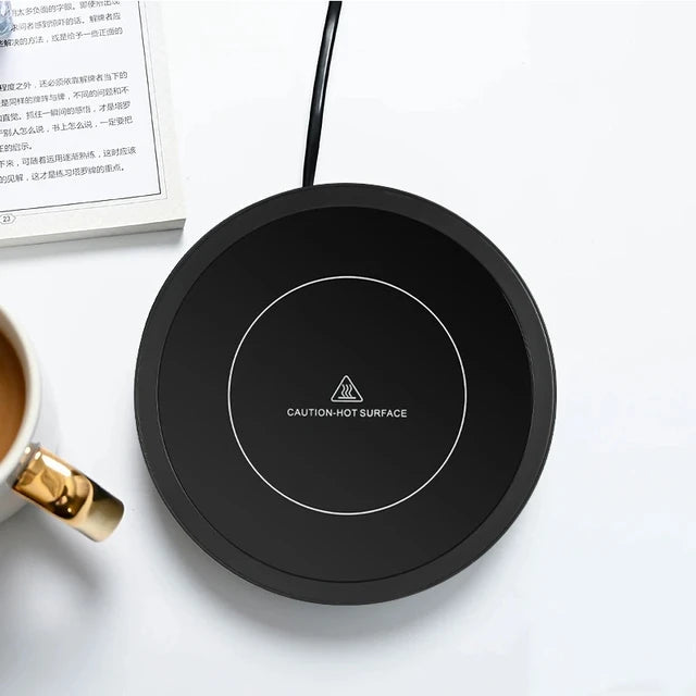 Electric Heating Coaster 3 Gear Temperature Adjust Thermal Coaster 80 °C Constant Temperature Coffee Milk Heater - V.I.P Digital Presence