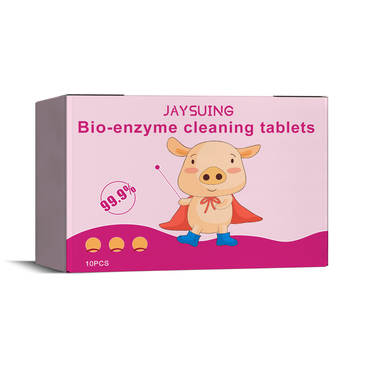 Bioenzyme Explosion Salt Effervescent Tablets, Cleaning Clothing Yellow Stubborn Stains Coffee Stains Cleaning Tablets - V.I.P Digital Presence